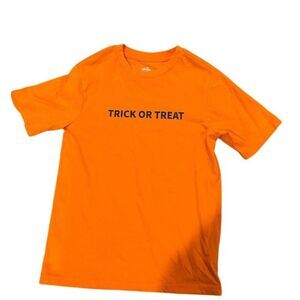 Way to Celebrate! Halloween Trick or Treat Graphic T-Shirt Youth 8 Orange